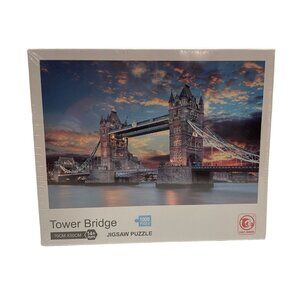 Tower Bridge 1000 Piece Jigsaw Puzzle for Adults & Kids 14+  Brand NEW Sealed